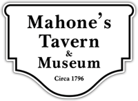 Mahone's Tavern and Museum Sign