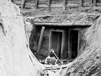 Entrance to Mine at the Crater in Petersburg, Virginia